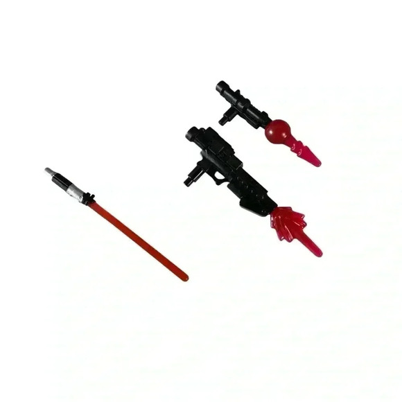 Hasbro Star Wars Hero Mashers Figure Lot Of 5  w Weapons Darth Vader Luke - Picture 7 of 8